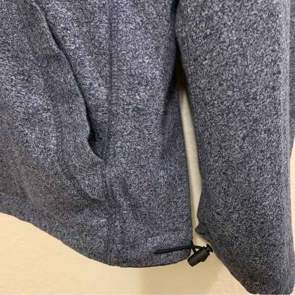 JACKET REVERSIBLE UNISEX SMALL NAVY BLUE RAIN COAT / FLEECE JACKET NO TAGS. - Picture 11 of 16